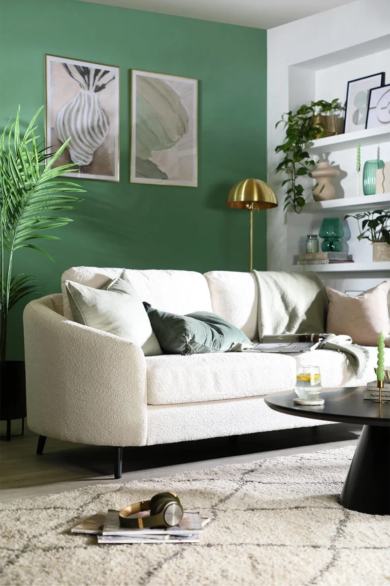 Earthy Luxe Living Room Interior Design Ideas