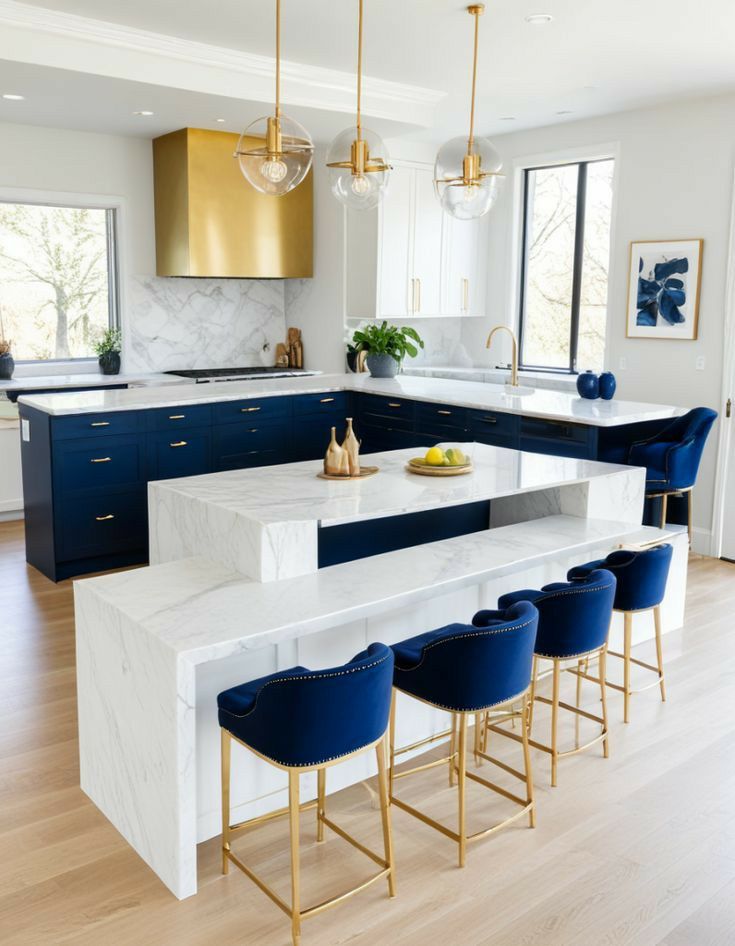 Unique and Luxury Blue Kitchen Ideas | Latest Kitchen Designs